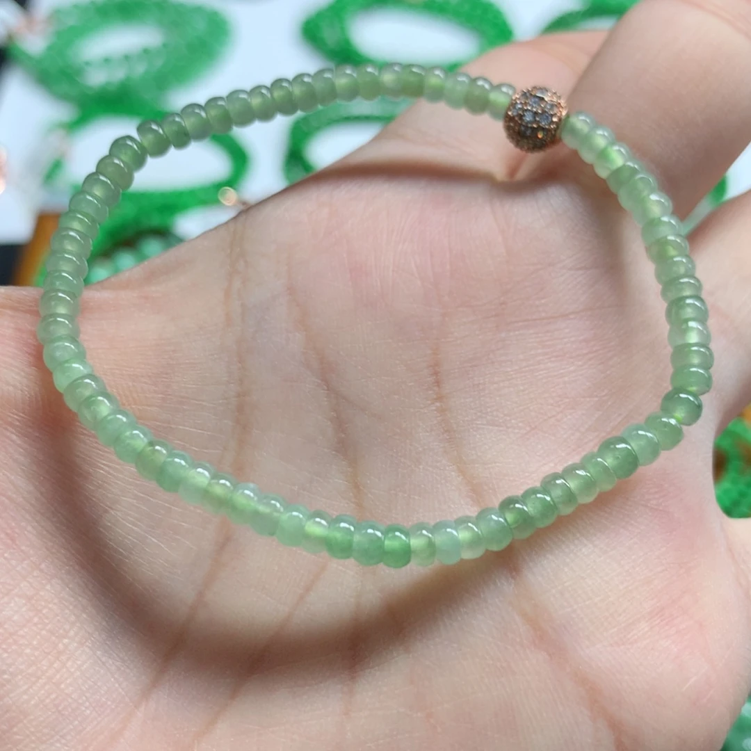 未镶嵌手链翡翠翡翠