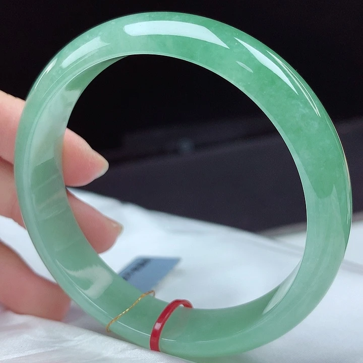 翡翠未镶嵌手镯55圈4116