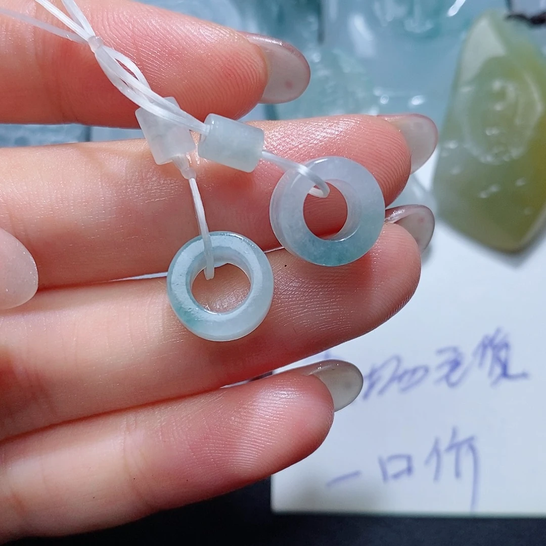 定制翡翠未镶嵌毛货付款后联系客服确认抛光