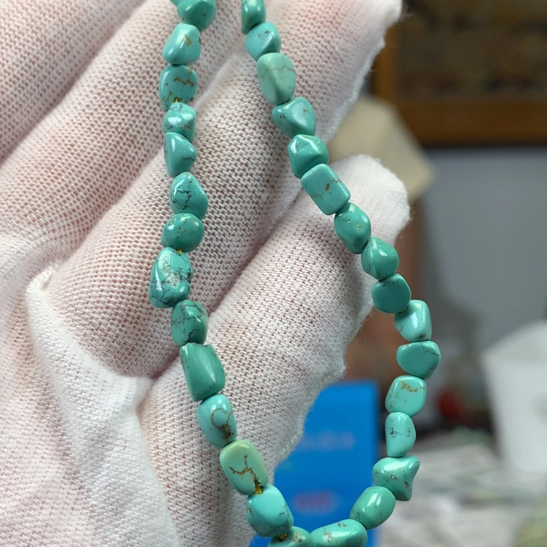 绿松石未镶嵌挂件