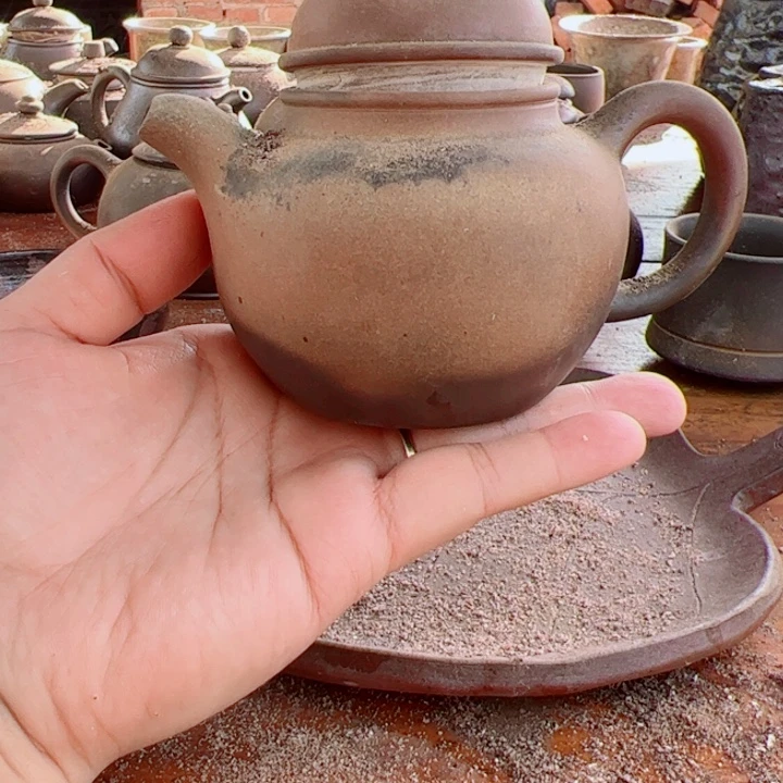 坭兴陶贵台龙窑柴烧茶器A121
