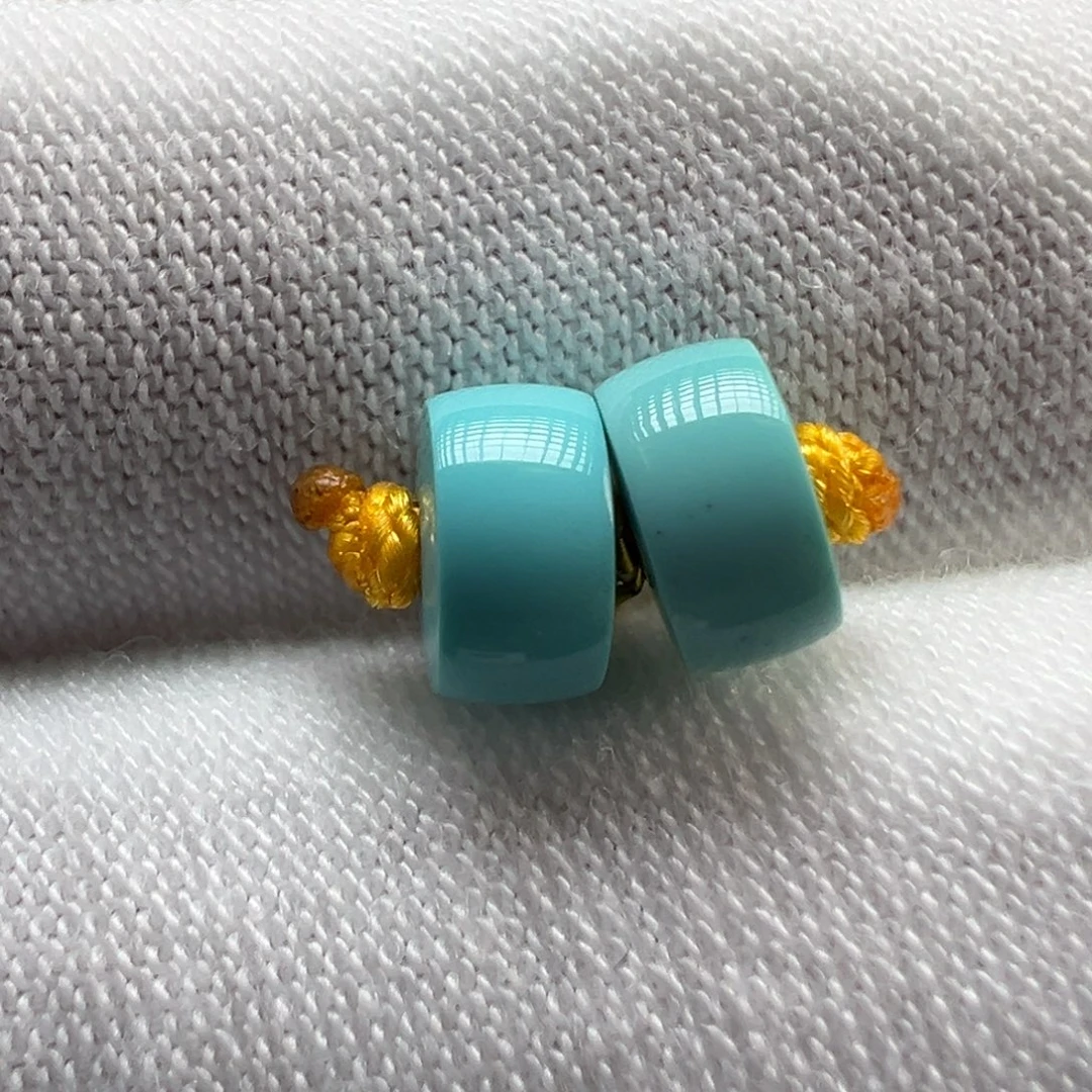 绿松石未镶嵌配饰6.3*3.4