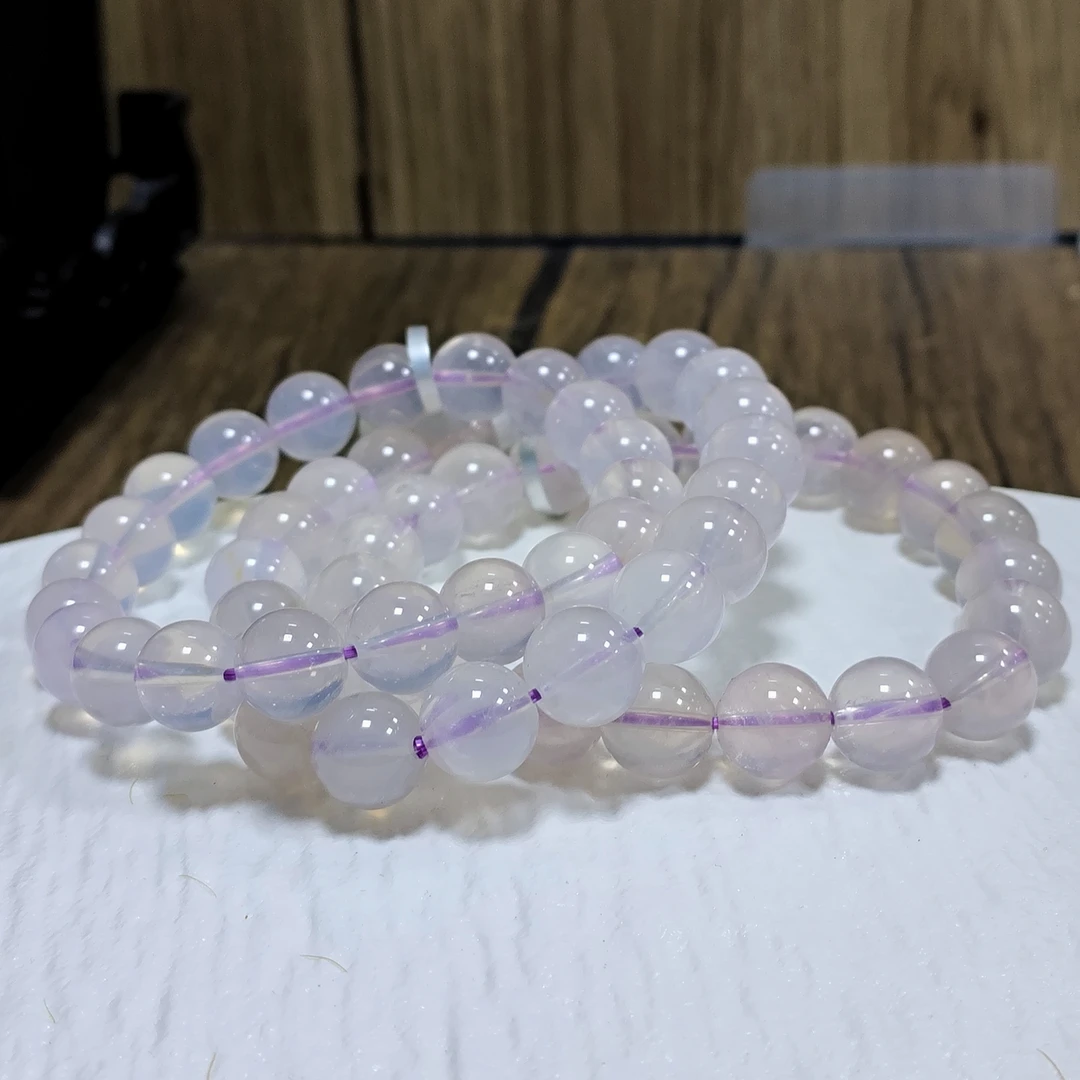 【书记甄选】原创紫玉晶单圈手链 多样性发一件 约10mm 1519BB