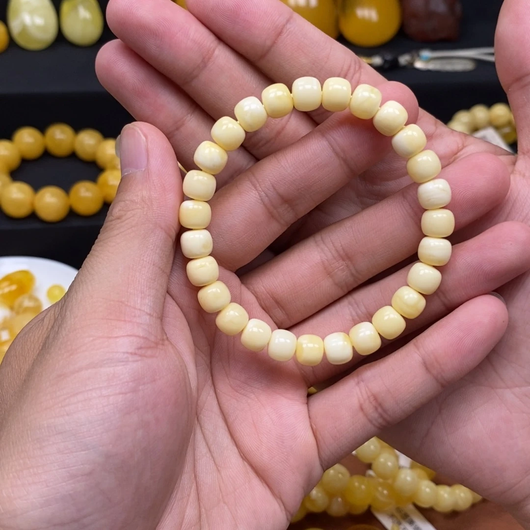 未镶嵌琥珀珠宝奇石精工8尺寸