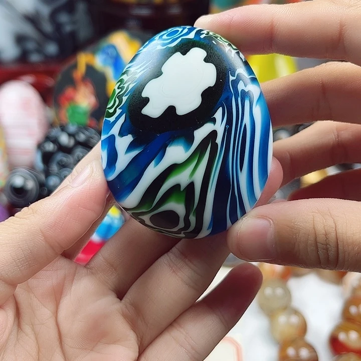 玛瑙/玉髓未镶嵌耳饰