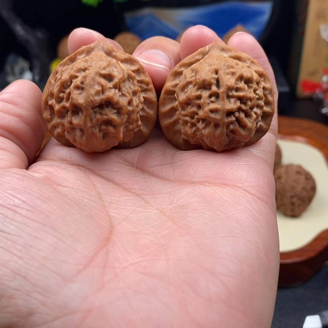 把件文玩核桃全品瓷娃娃38精对