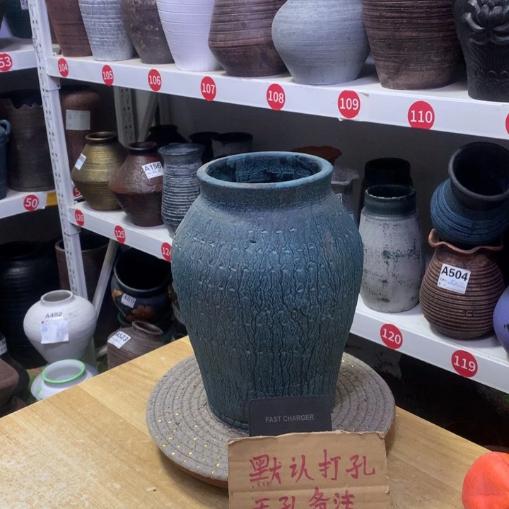 【闪购商品】红陶微瑕默认打孔高25口11