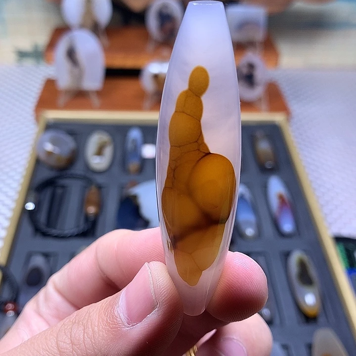 玛瑙/玉髓未镶嵌颈饰