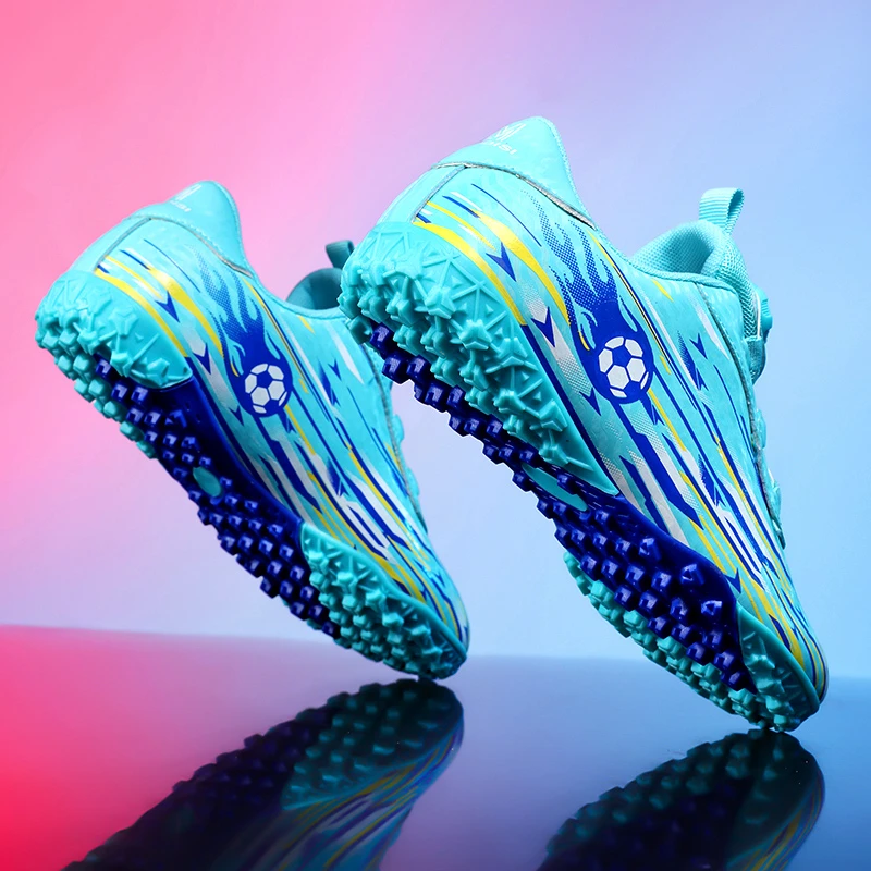 乔/丹断码儿童足球鞋男童秋季小学生运动鞋tf碎钉跑步训练鞋男孩