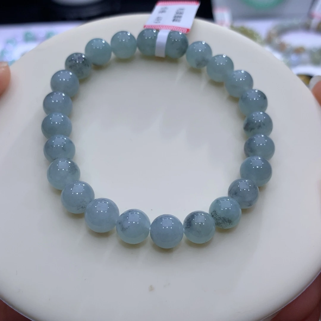 未镶嵌手链翡翠乌鸡卡8+