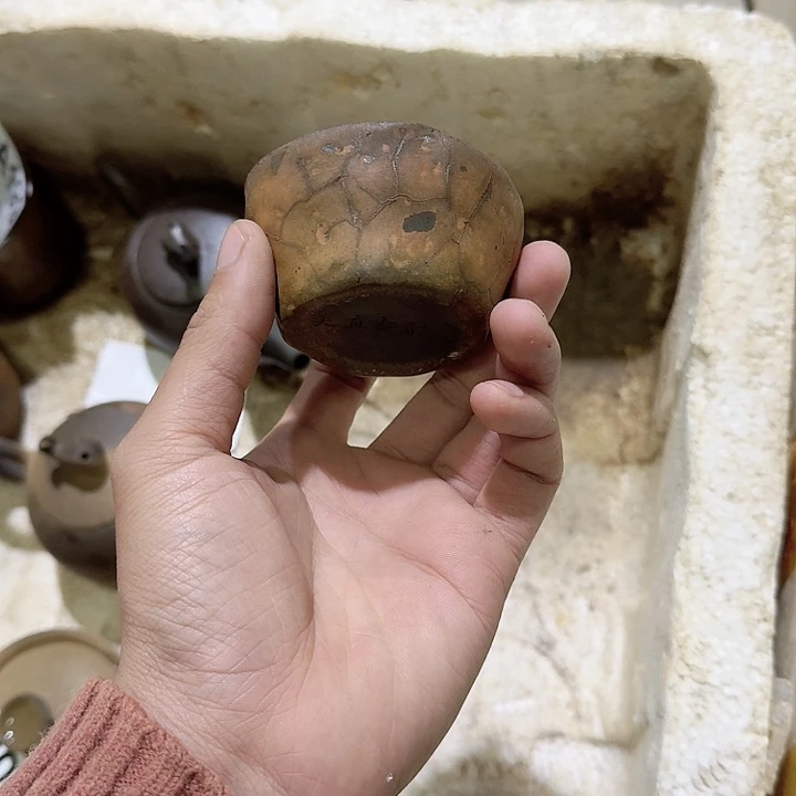 紫砂茶壶没****！坭兴陶柴烧