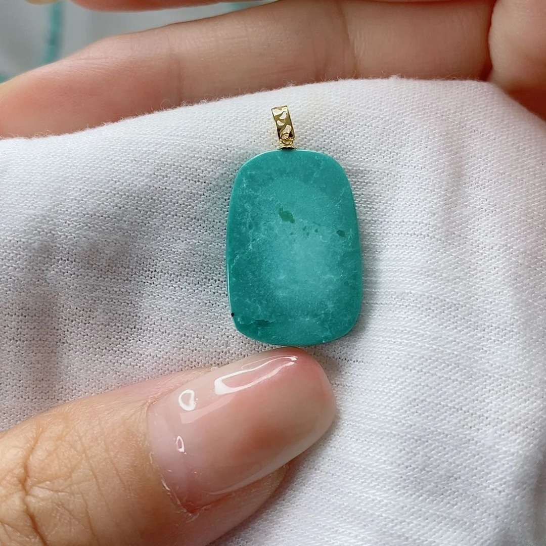 未镶嵌绿松石珠宝奇石