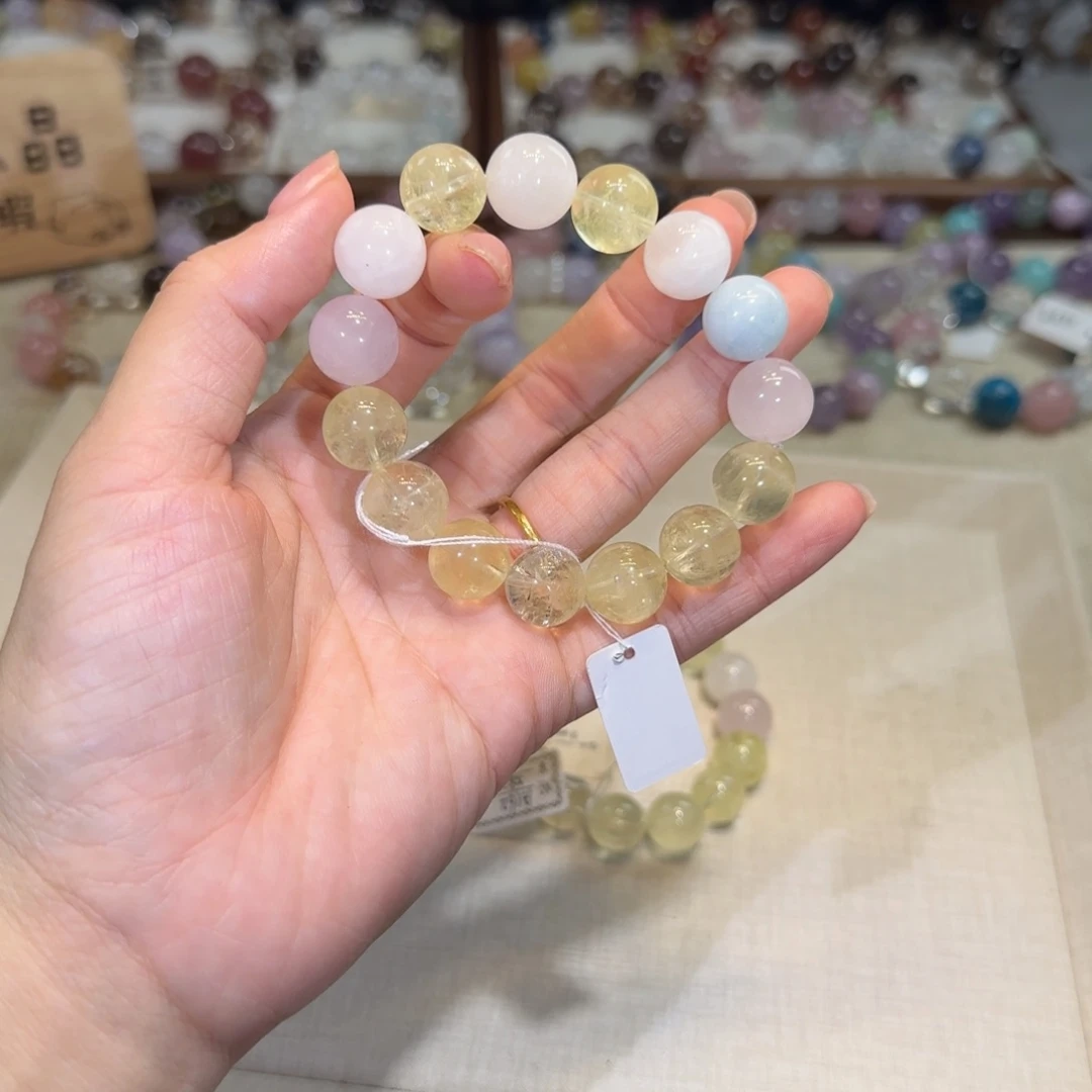 水晶银S925镶嵌手链