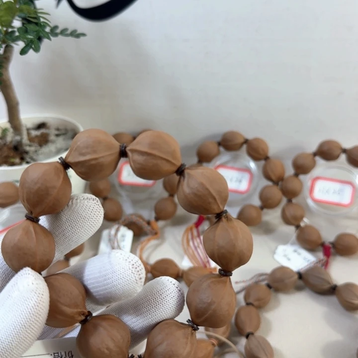 橄榄核手串/手链梅林原生态铁核素核手串21/24
