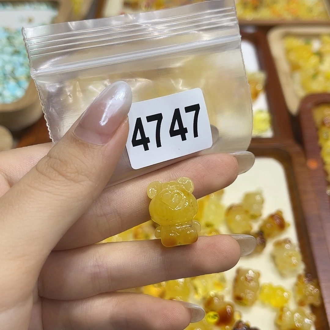 琥珀未镶嵌裸石蜜蜡