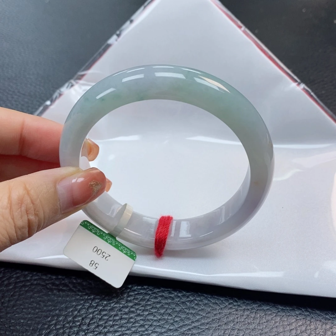 【闪购商品】翡翠手镯未镶嵌58圈