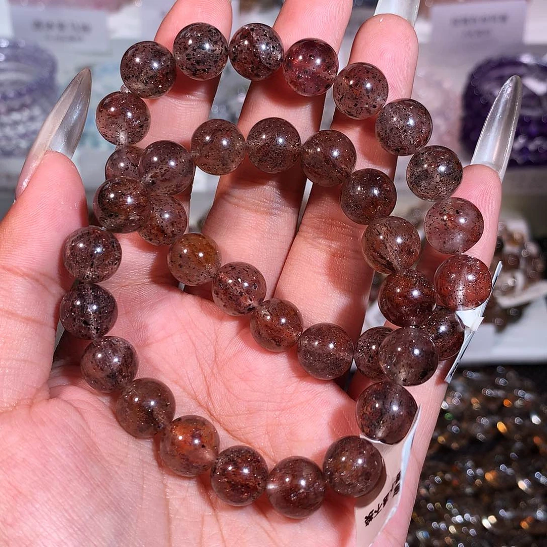 未镶嵌手链水晶毒药草莓11