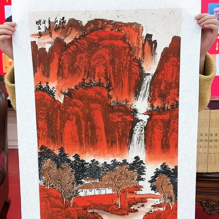 国画书法作品多次参加