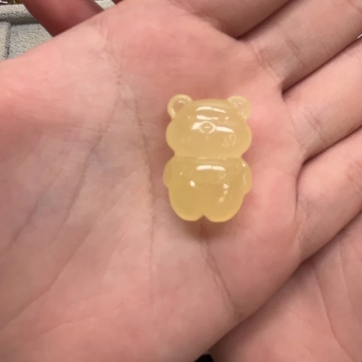 裸石琥珀未镶嵌是***呀天然蜜蜡配件