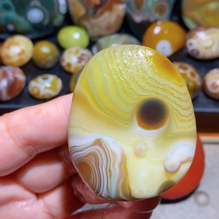 未镶嵌玛瑙/玉髓珠宝半成品199