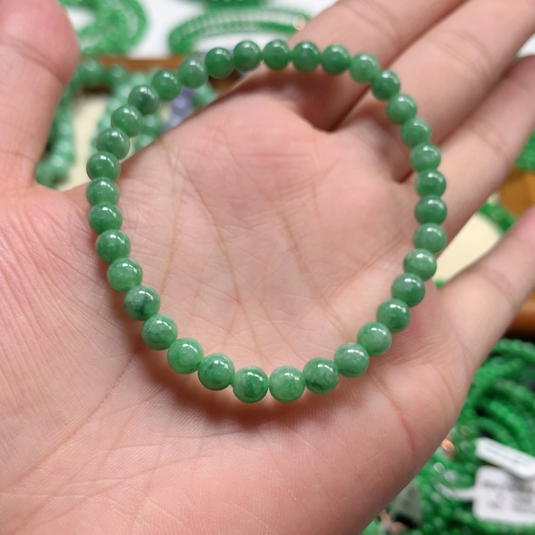 翡翠未镶嵌手链翡翠