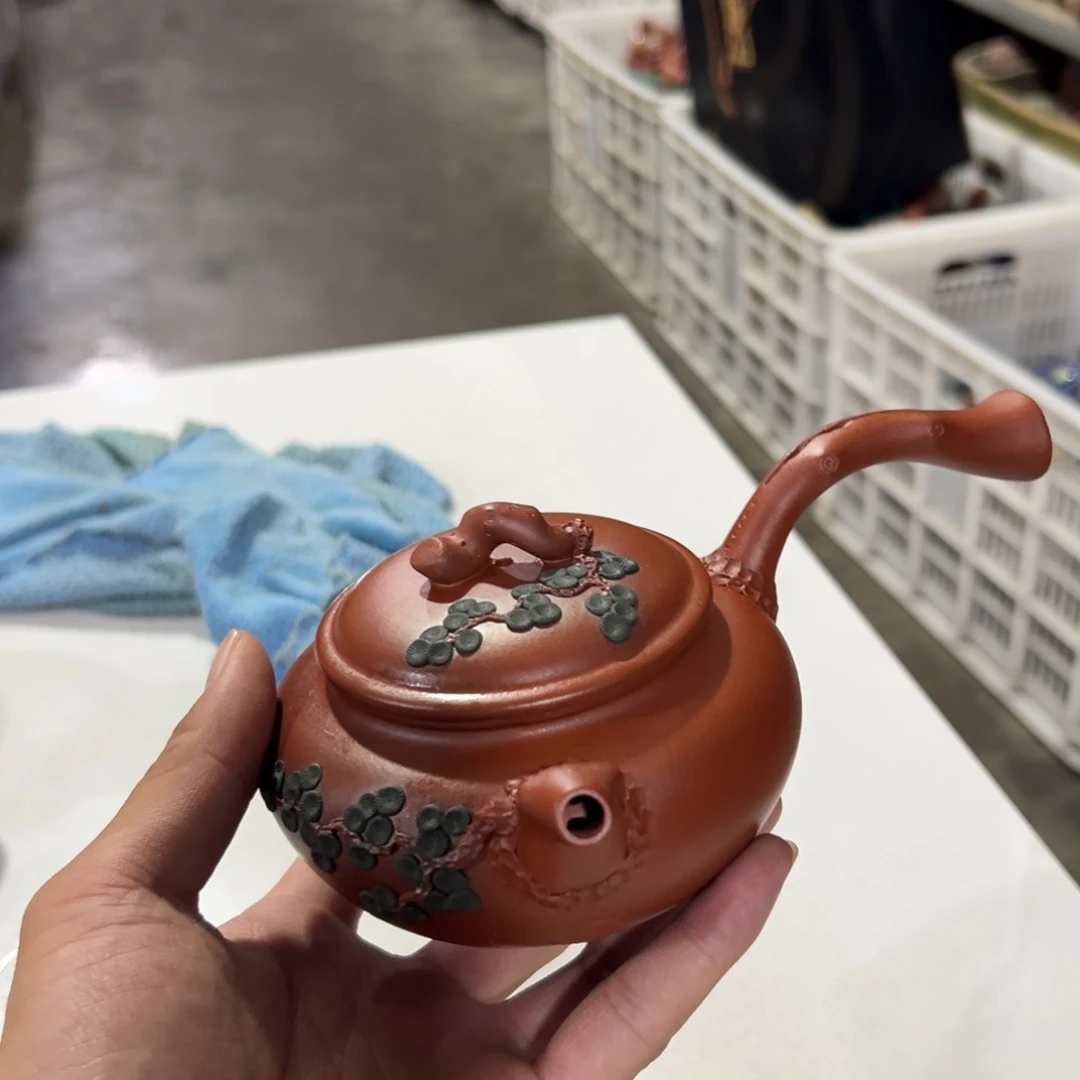 茶壶紫砂老厂紫砂壶一件！