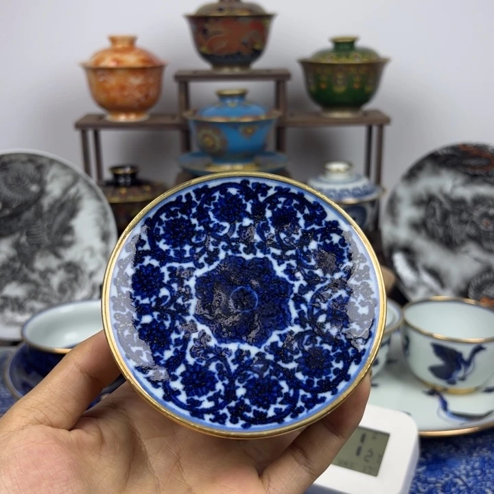 下***信景德镇手工手绘陶瓷