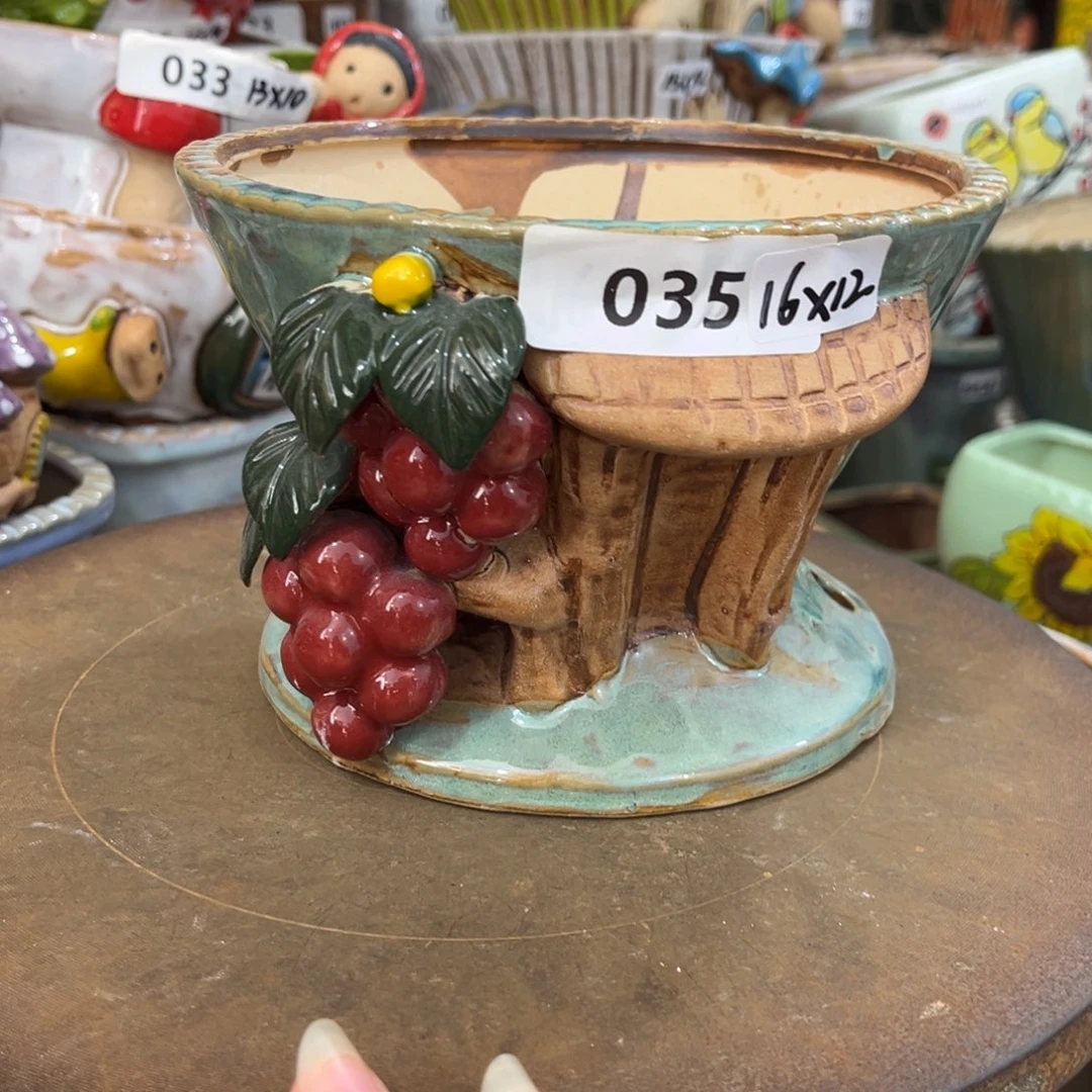 粗陶多肉花盆花盆