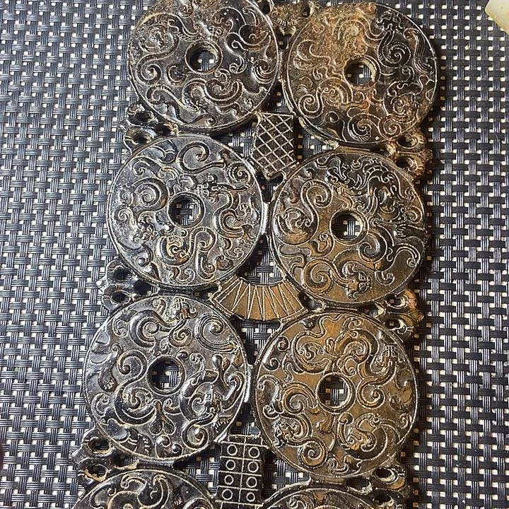 白玉菩提吊坠精品文玩