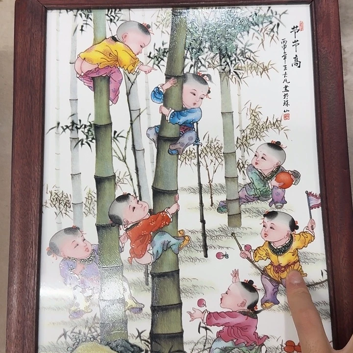 摆件瓷板画瓷板画