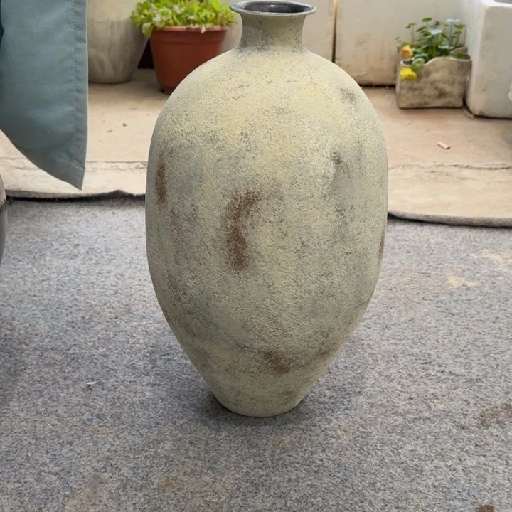 q***e景德镇手工花器原创景德镇手工花器瑕包破损不包售后