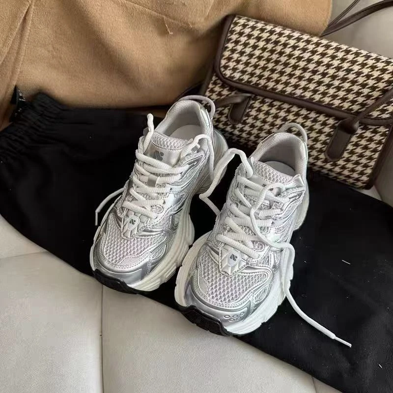 【888】611/2067-1/139 老爹鞋女网面透气夏季新款增高休闲运动鞋女