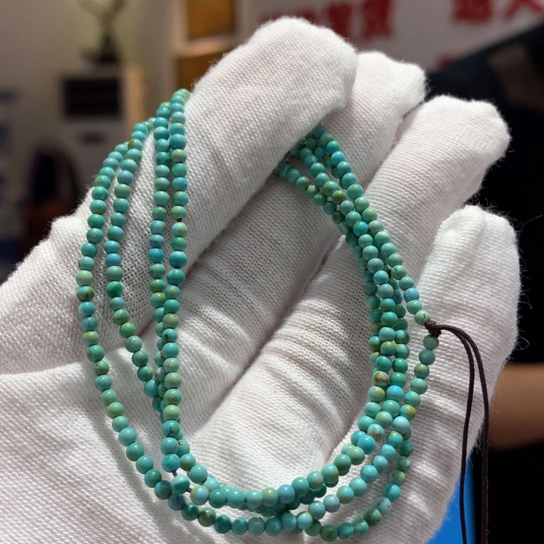 绿松石长链未镶嵌