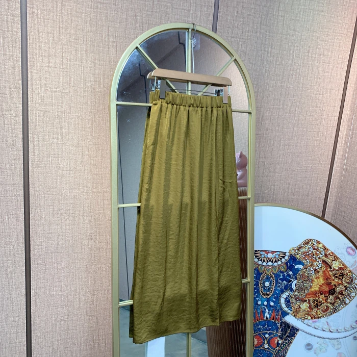MM177孕妇绿色半身裙M90-120