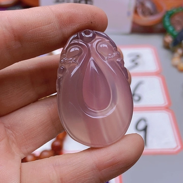 【闪购商品】玛瑙/玉髓珠宝半成品未镶嵌W***N