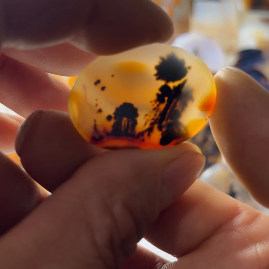 玛瑙/玉髓未镶嵌吊坠(不含链)