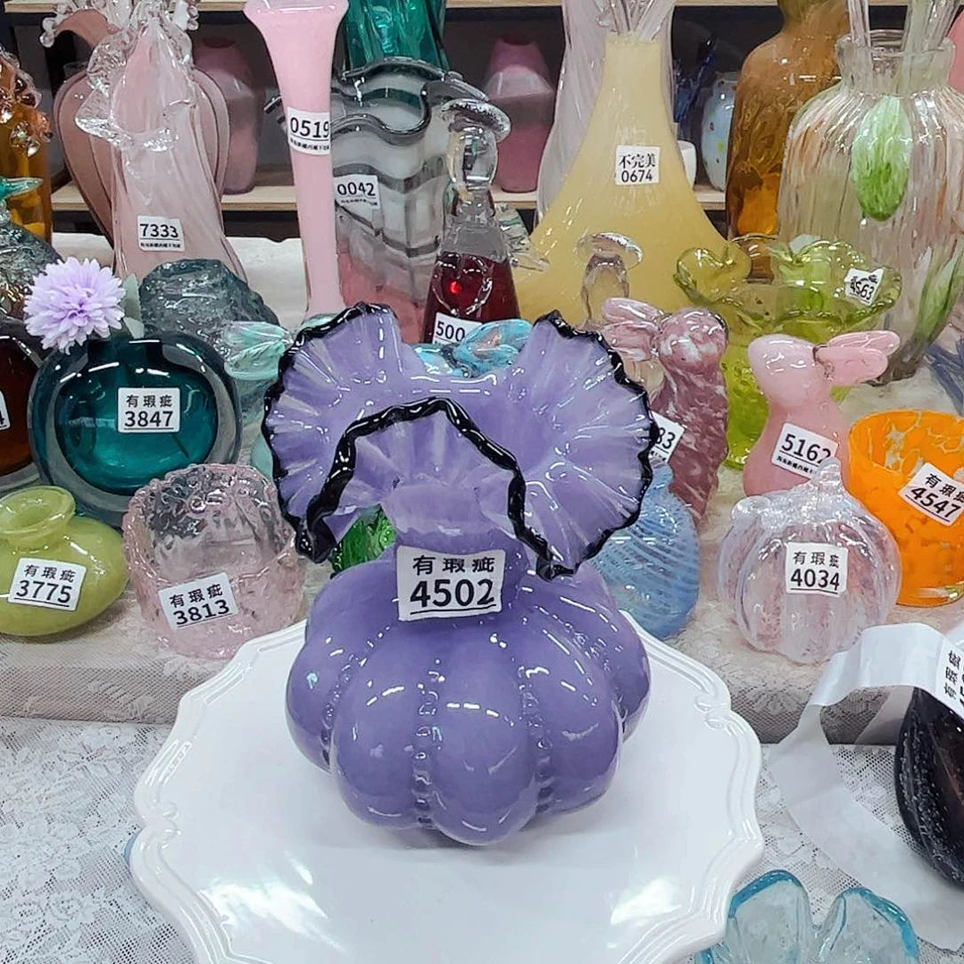 4502芬顿 家悦琉璃摆件福利瑕