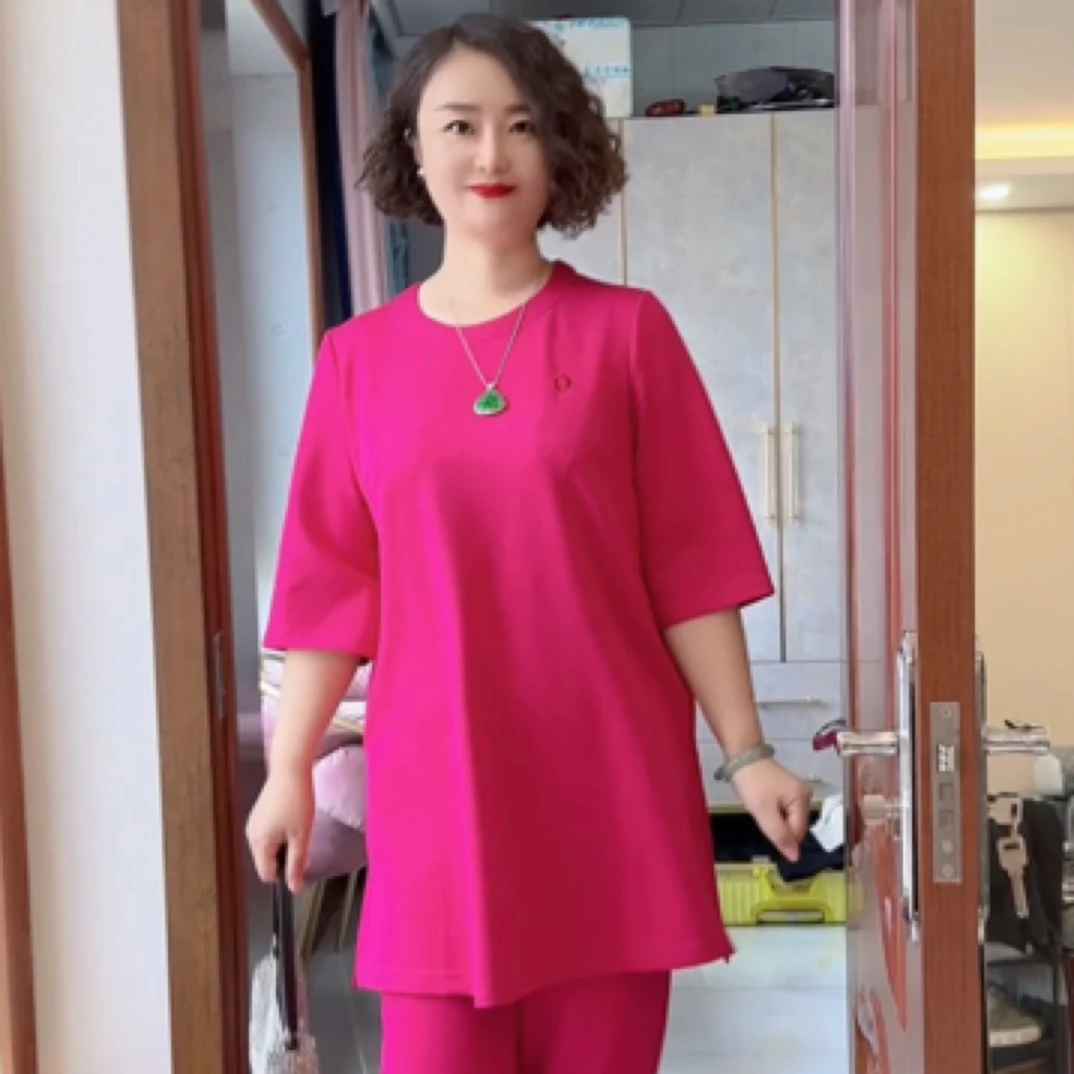 亲肤棉显瘦欧货套装