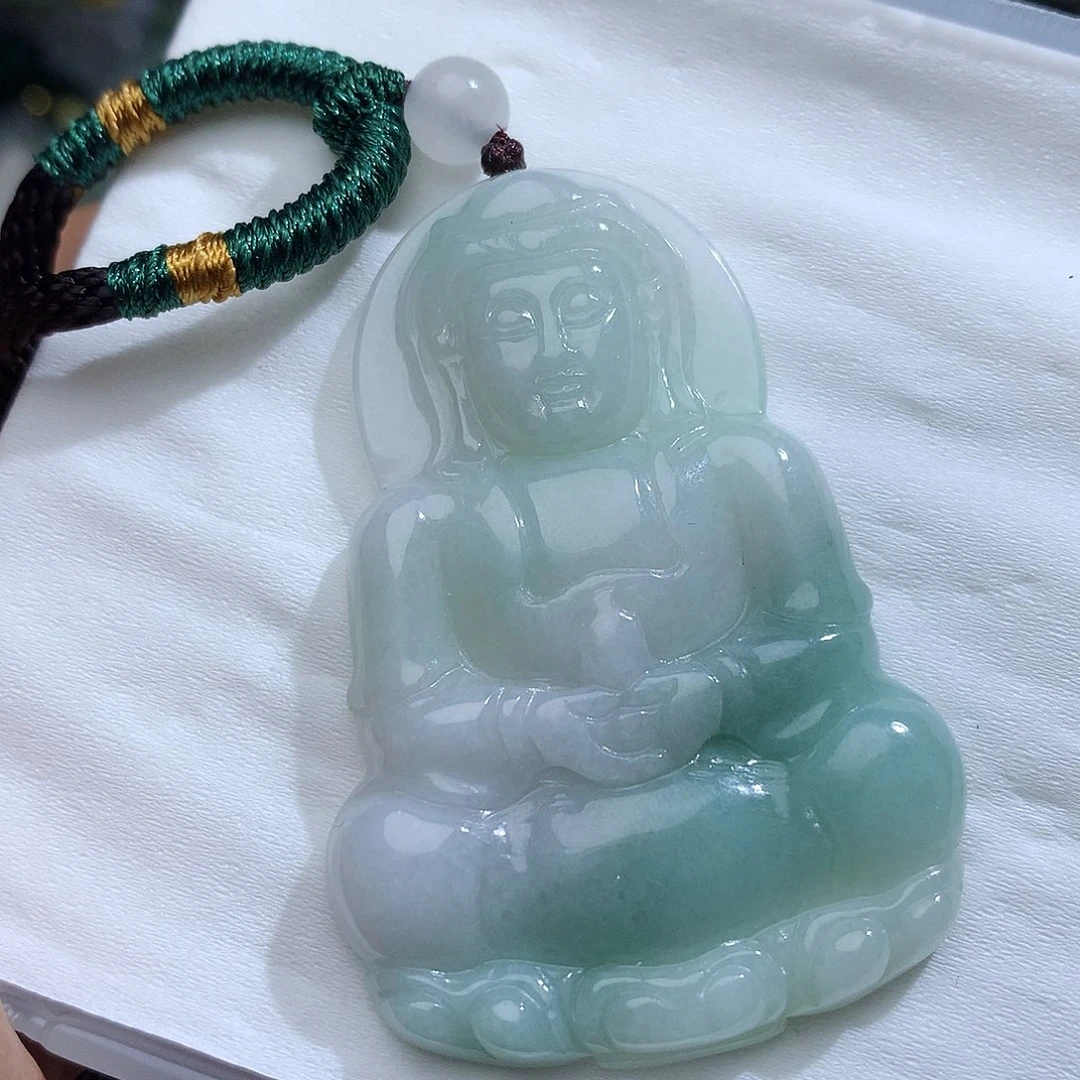 翡翠未镶嵌颈饰1673