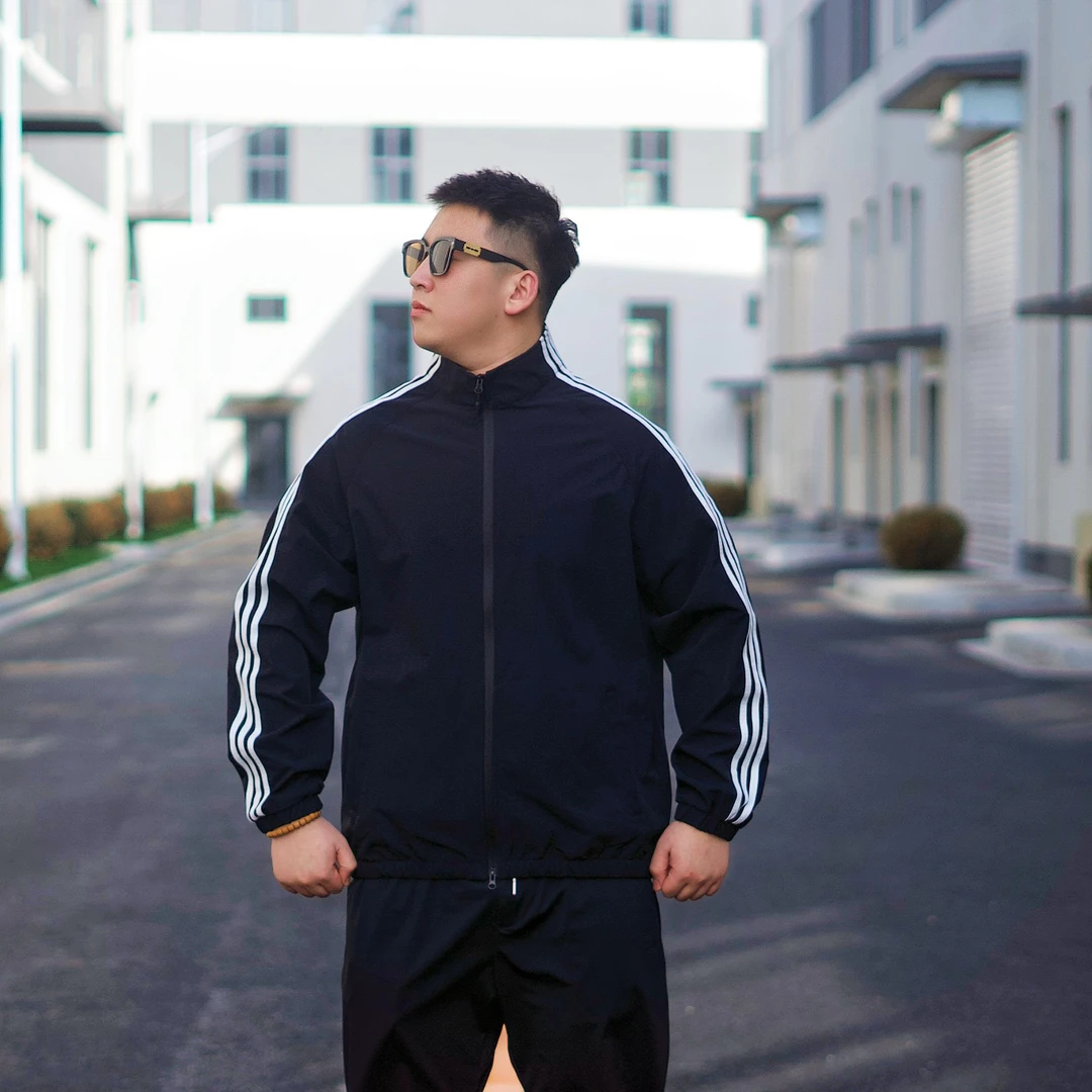 大码男装 夏季新款 立领防晒72530