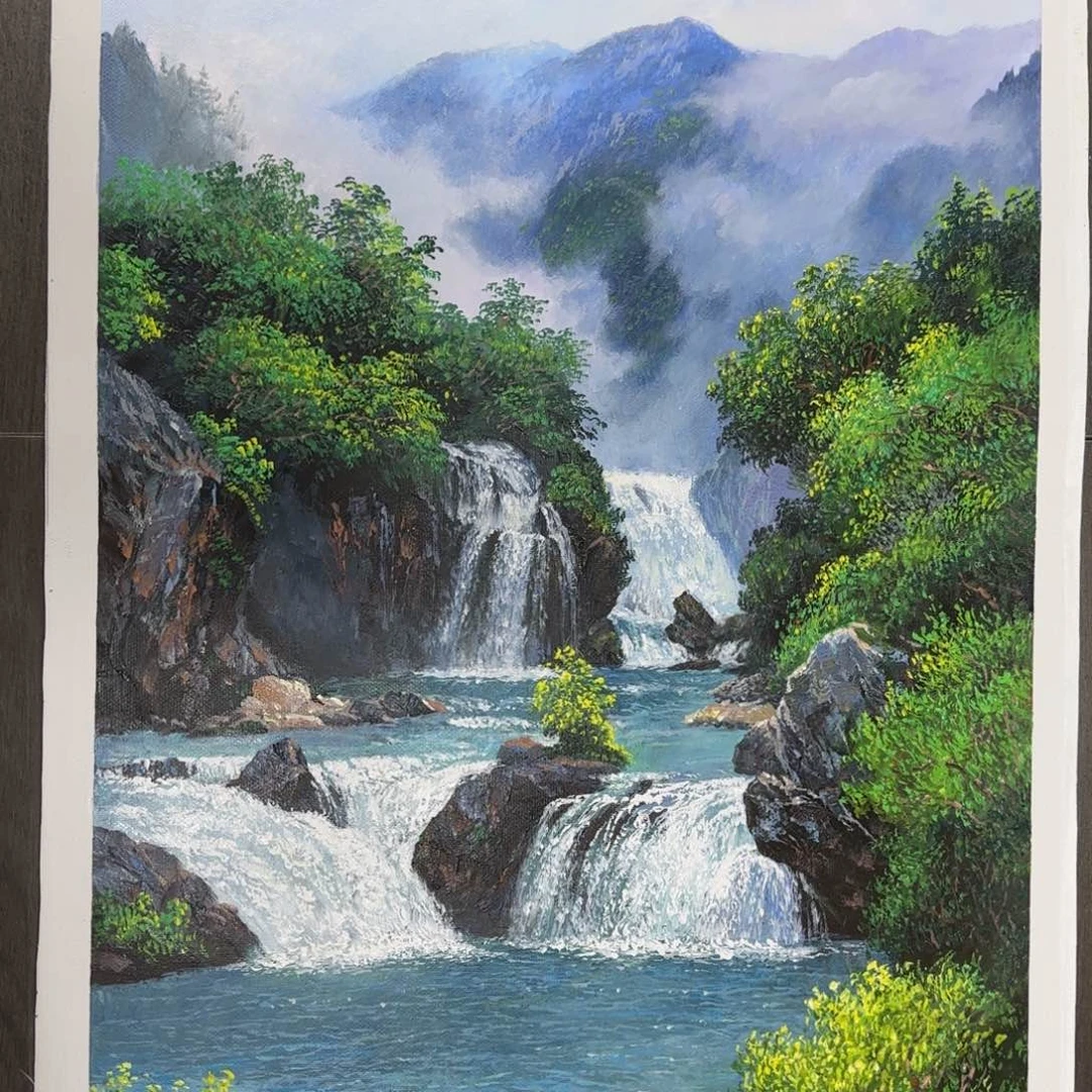 油画加油加油努力加油加油