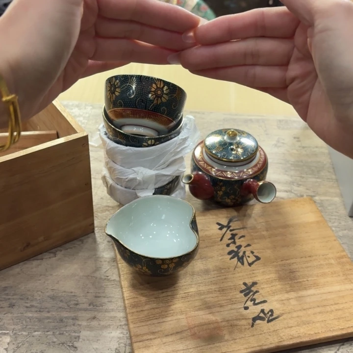 陶瓷古美术置物摆件