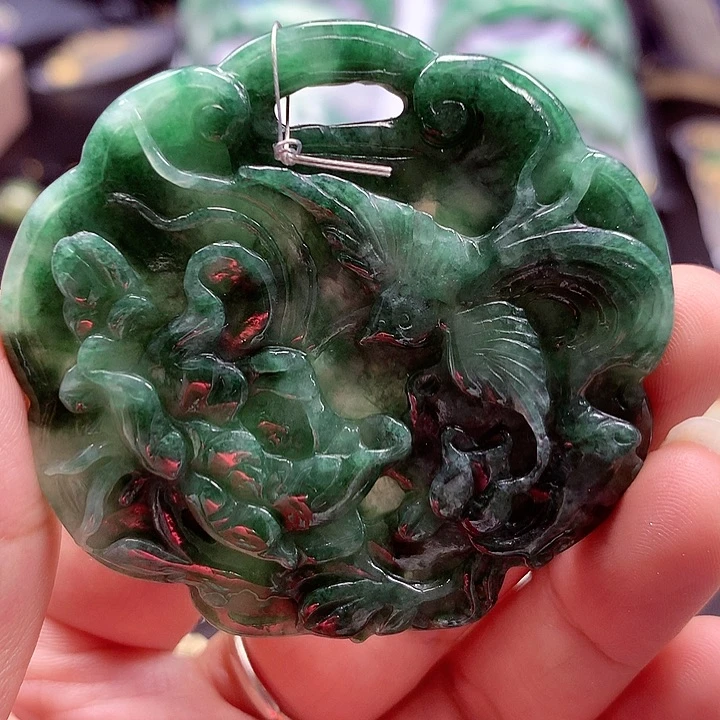 颈饰未镶嵌翡翠翡翠
