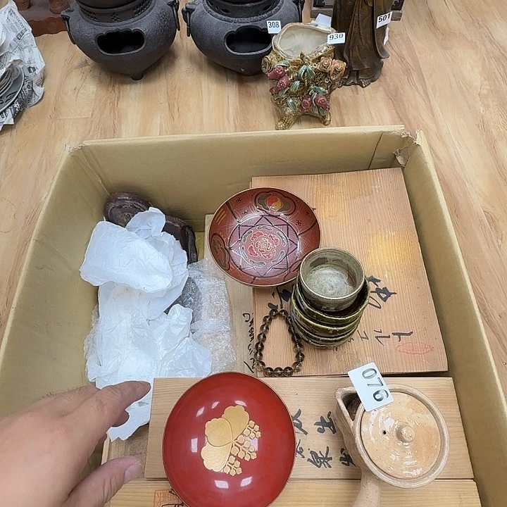 ****睡瓷片工艺品摆件瓷器摆件正能量