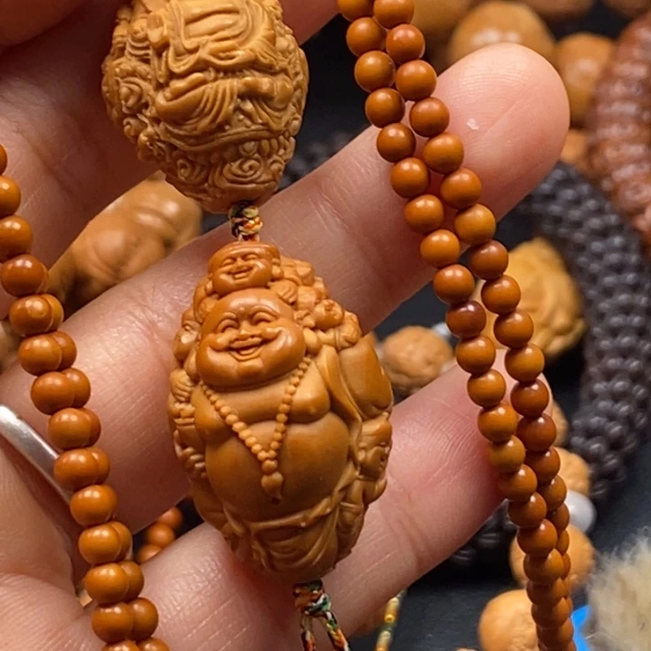 猴头核桃吊坠猴头虫科