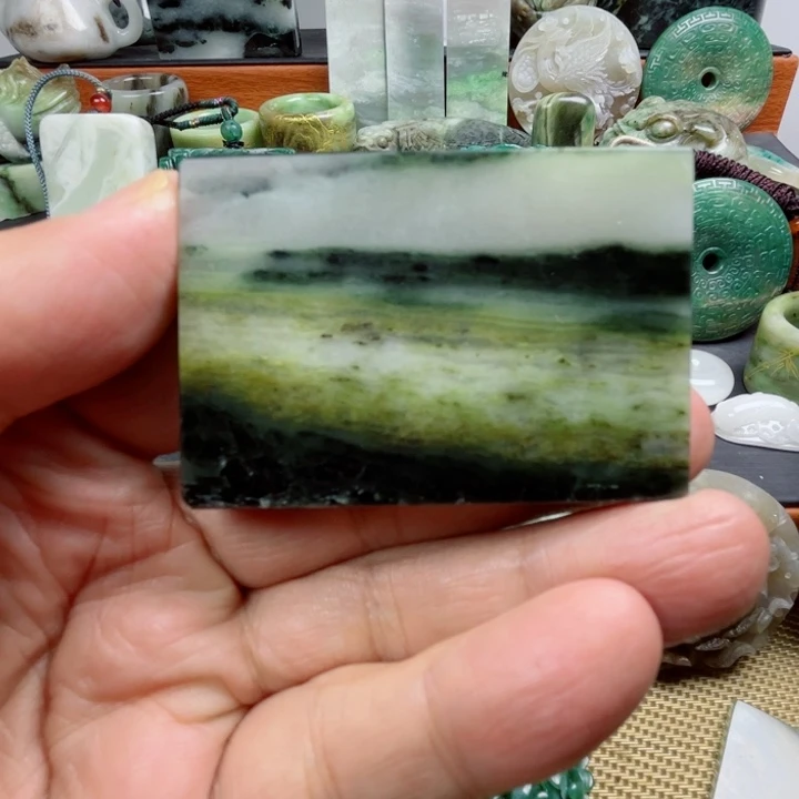 未镶嵌独山玉珠宝半成品