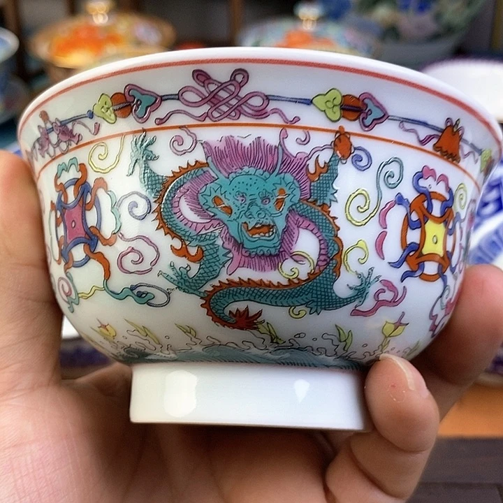 景德镇陶瓷藏式茶碗