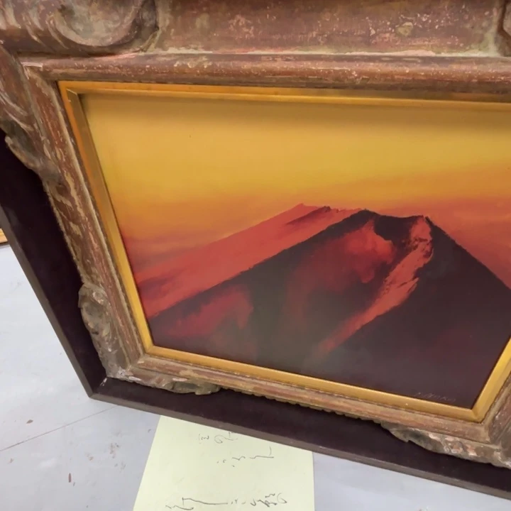 聊***尘版画中古物品不退换535