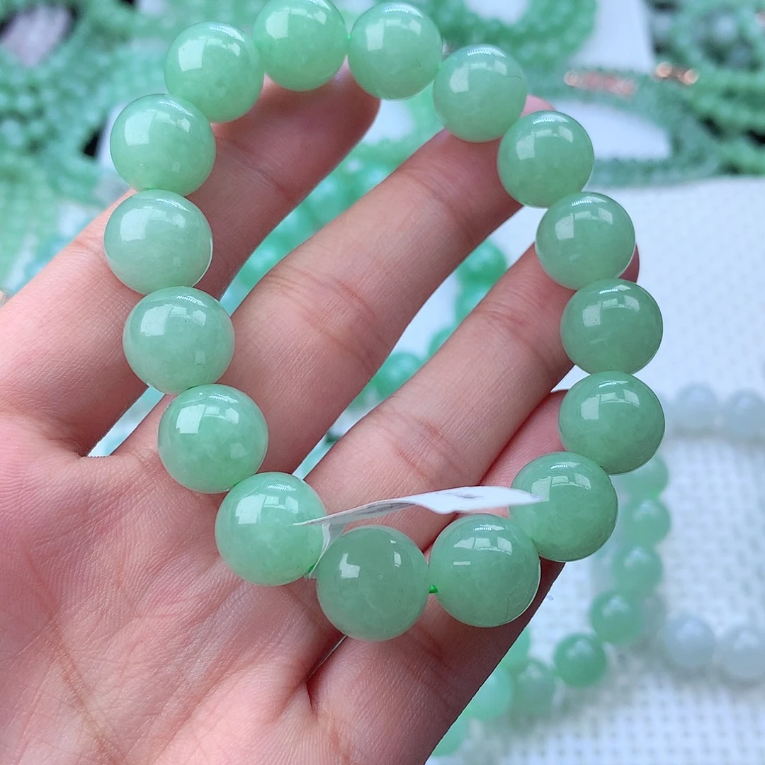 翡翠未镶嵌毛衣链