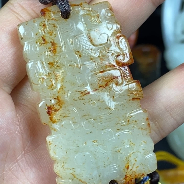 未镶嵌和田玉挂件公*